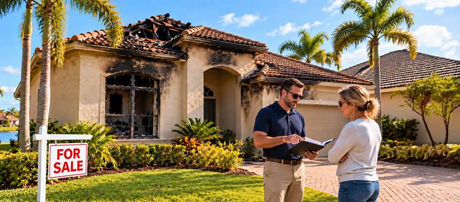 How Do You Sell House After Fire