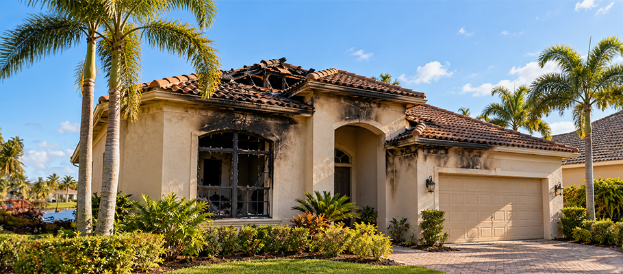 Selling A Fire Damaged House in Florida